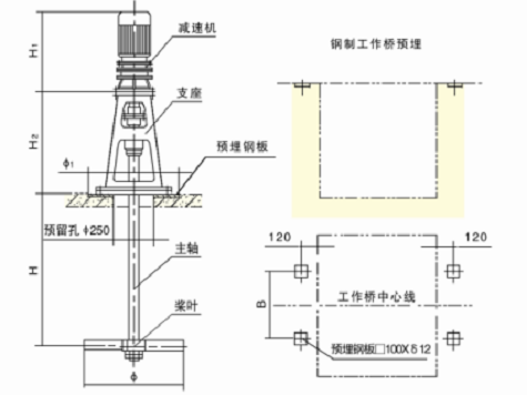 JH型混合搅拌机